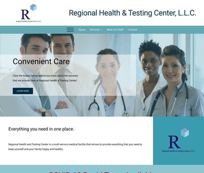 STD Testing at Regional Health & Testing Center