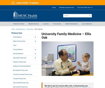 STD Testing at Medical University of South Carolina, University Family Medicine Ellis Oak