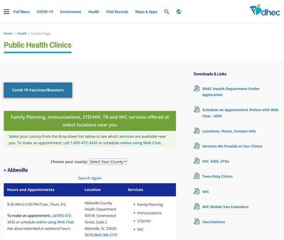 STD Testing at Lancaster County Public Health Clinic