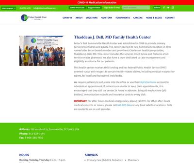 STD Testing at Fetter Health Care Network - Thaddeus J. Bell, MD Family Health Center