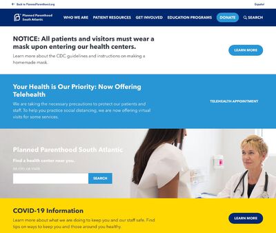 STD Testing at Planned Parenthood South Atlantic (Charleston Health Center)