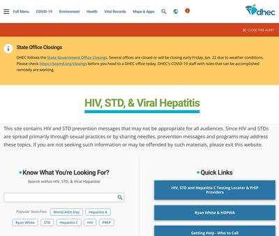 STD Testing at Richland County Health Department