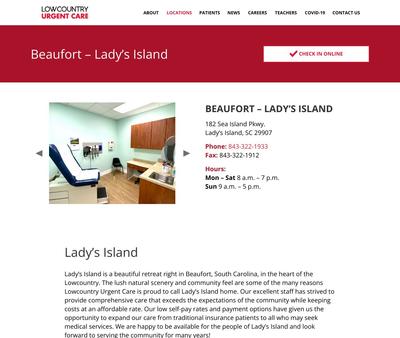 STD Testing at Lowcountry Urgent Care- Beaufort - Lady's Island