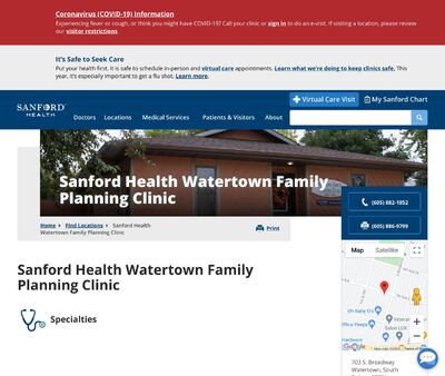 STD Testing at Sanford Health Watertown