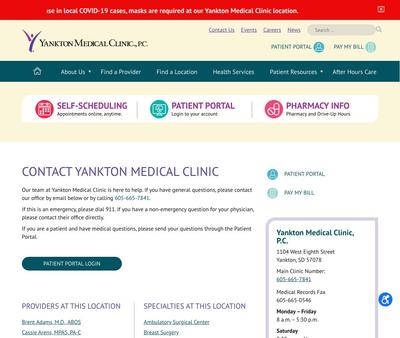 STD Testing at Yankton Medical Clinic, P.C.