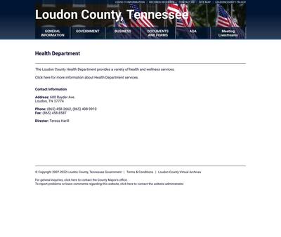 STD Testing at Loudon County Health Department