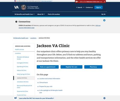 STD Testing at Jackson VA Clinic