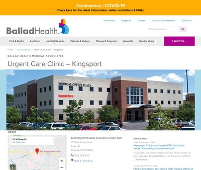 STD Testing at Ballad Health Medical Associates Urgent Care – Kingsport