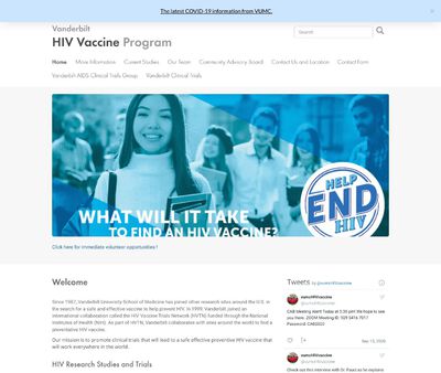 STD Testing at Vanderbilt HIV Vaccine Program