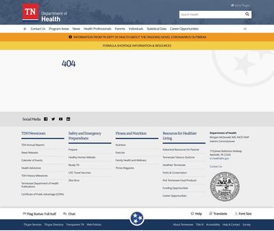 STD Testing at Tennessee Department of Health