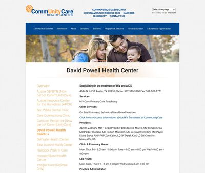 STD Testing at David Powell Health Center