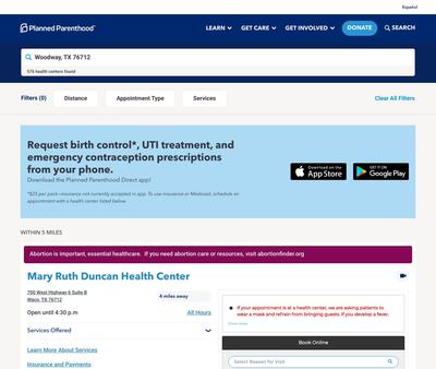 STD Testing at Planned Parenthood - Mary Ruth Duncan Health Center