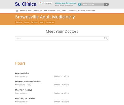 STD Testing at Su Clinica Familiar Incorporated (Brownsville Clinic)