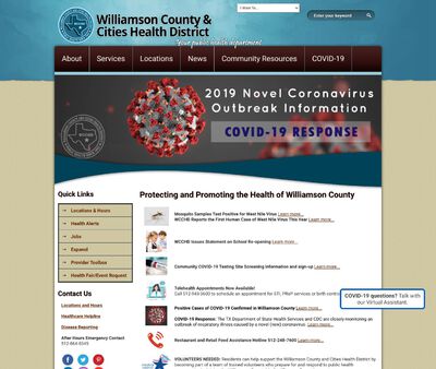 STD Testing at Williamson County and Cities Health District Cedar Park Clinic