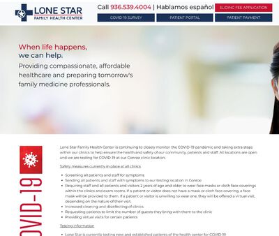 STD Testing at Lone Star Family Health Center, Conroe Family Health Center