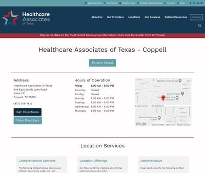 STD Testing at HealthcareAssociates of Texas