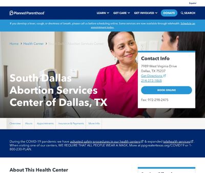 STD Testing at Planned Parenthood - South Dallas Surgical Health Services Center