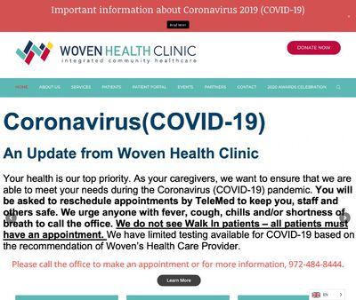STD Testing at Woven Health Clinic