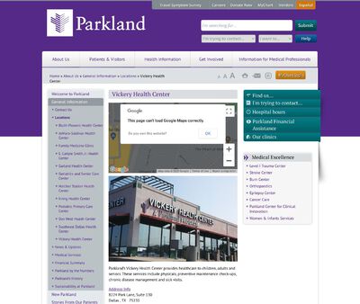 STD Testing at Parkland Health and Hospital Systems (Vickery Health Center)
