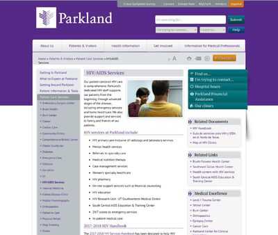 STD Testing at Parkland Health and Hospital System (Amelia Court Clinic)