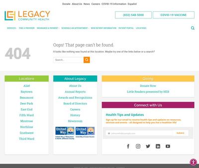 STD Testing at Legacy Community Health-Montrose Clinic