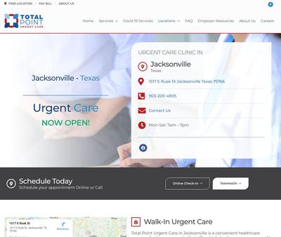 STD Testing at Total Point Urgent Care - Jacksonville