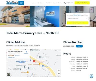 STD Testing at Total Men's Primary Care - North 183