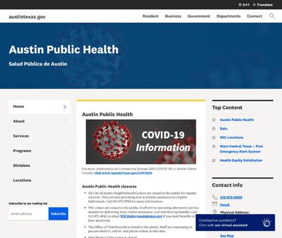 STD Testing at Austin/Travis County Health and Human Services Department