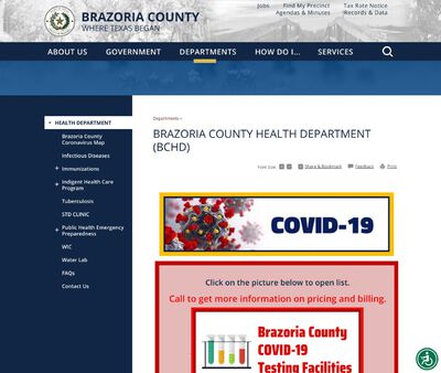 STD Testing at Brazoria County Health Department