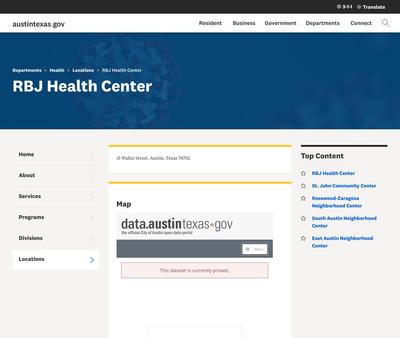 STD Testing at RBJ Public Health Center