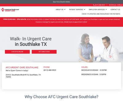 STD Testing at AFC Urgent Care Southlake