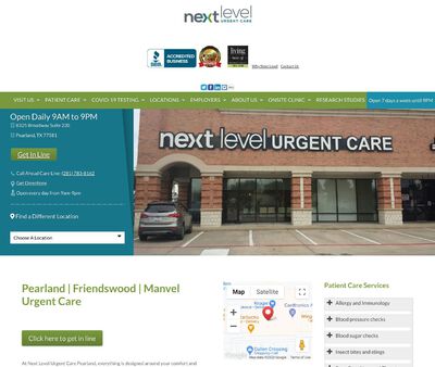 STD Testing at Next Level Urgent Care