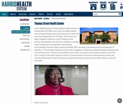 STD Testing at Thomas Street Health Center