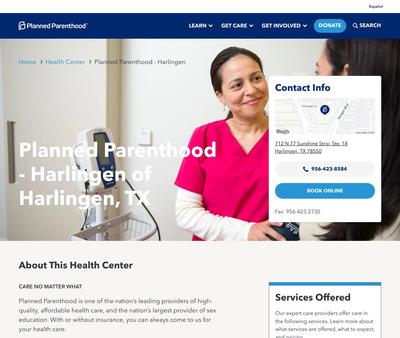 STD Testing at Planned Parenthood - Harlingen Health Center