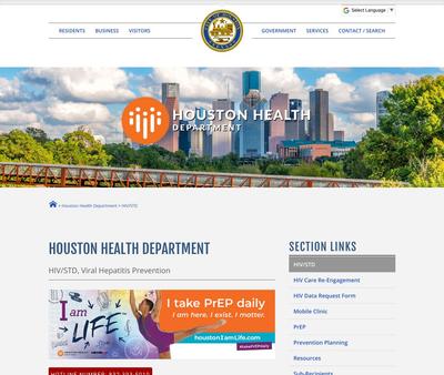 STD Testing at HOUSTON HEALTH DEPARTMENT