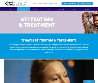 STD Testing at Kind Clinic - North Austin