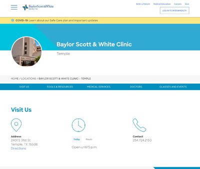 STD Testing at Baylor Scott & White Health