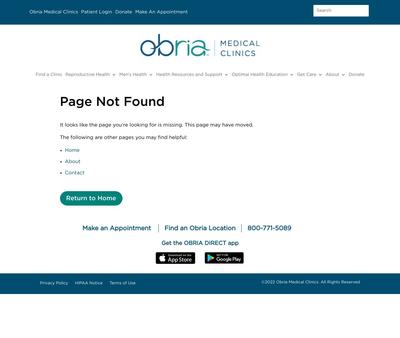 STD Testing at Obria Medical Clinics Houston Bay Area