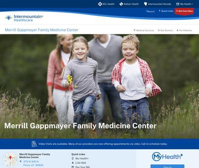 STD Testing at Intermountain HealthcareMerrill Gappmayer Family Medicine Center