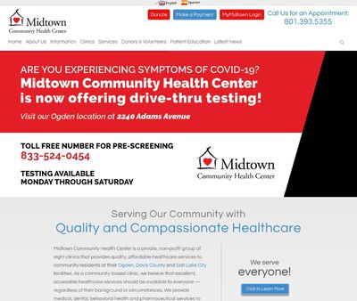 STD Testing at Midtown Community Health Center (Midtown Community Health Center of Ogden)