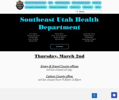 STD Testing at Southeast Utah Health Department