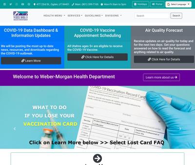 STD Testing at Weber-Morgan Health Department