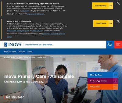 STD Testing at Inova Primary Care - Annandale