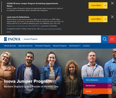 STD Testing at Inova Healthcare System (Inova Juniper Program)