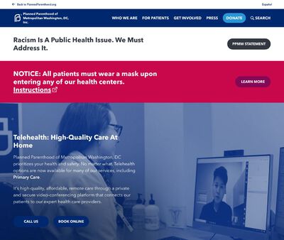 STD Testing at Planned Parenthood of Metropolitan Washington DC Incorporated, Falls Church Center