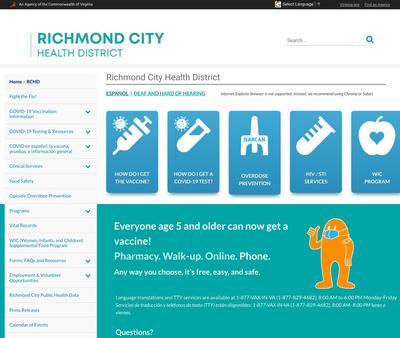 STD Testing at Richmond City Health District