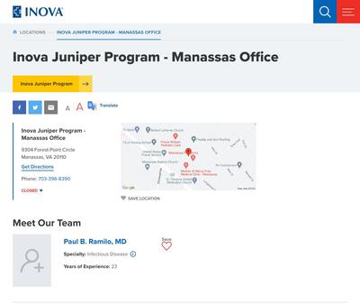 STD Testing at Inova Juniper Program - Manassas