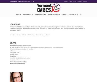 STD Testing at Vermont CARES — Montpelier