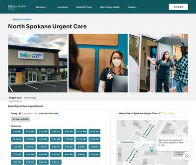 STD Testing at MultiCare Indigo Urgent Care - North Spokane