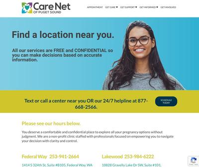 STD Testing at Care Net Pregnancy and Family Services of Puget Sound